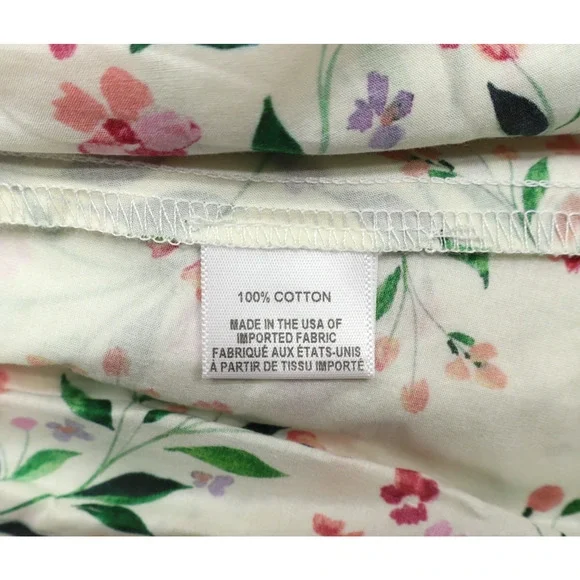 MISA Los Angeles Iliana Spring Ditsy Ruffled Mini Cotton Dress Sz XS NEW - Picture 6 of 8